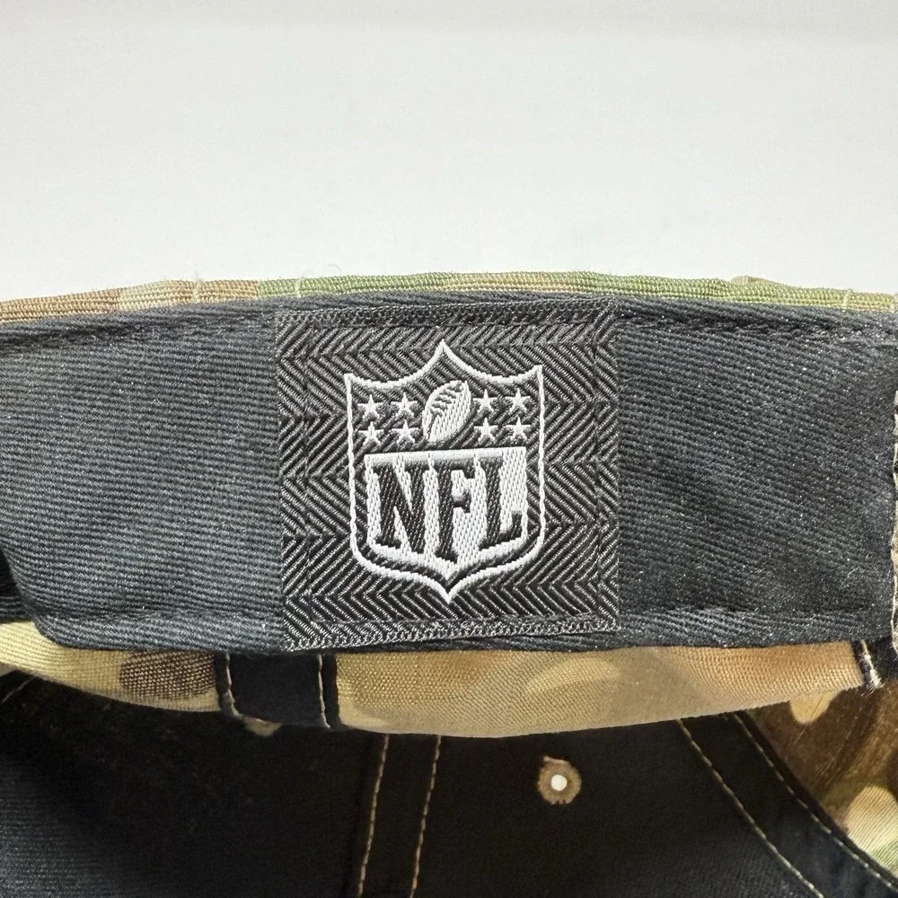 47 Brand NFL Cleveland Browns Myers MVP Hat Camo Adjustable‎ Strap Back Hat Cap